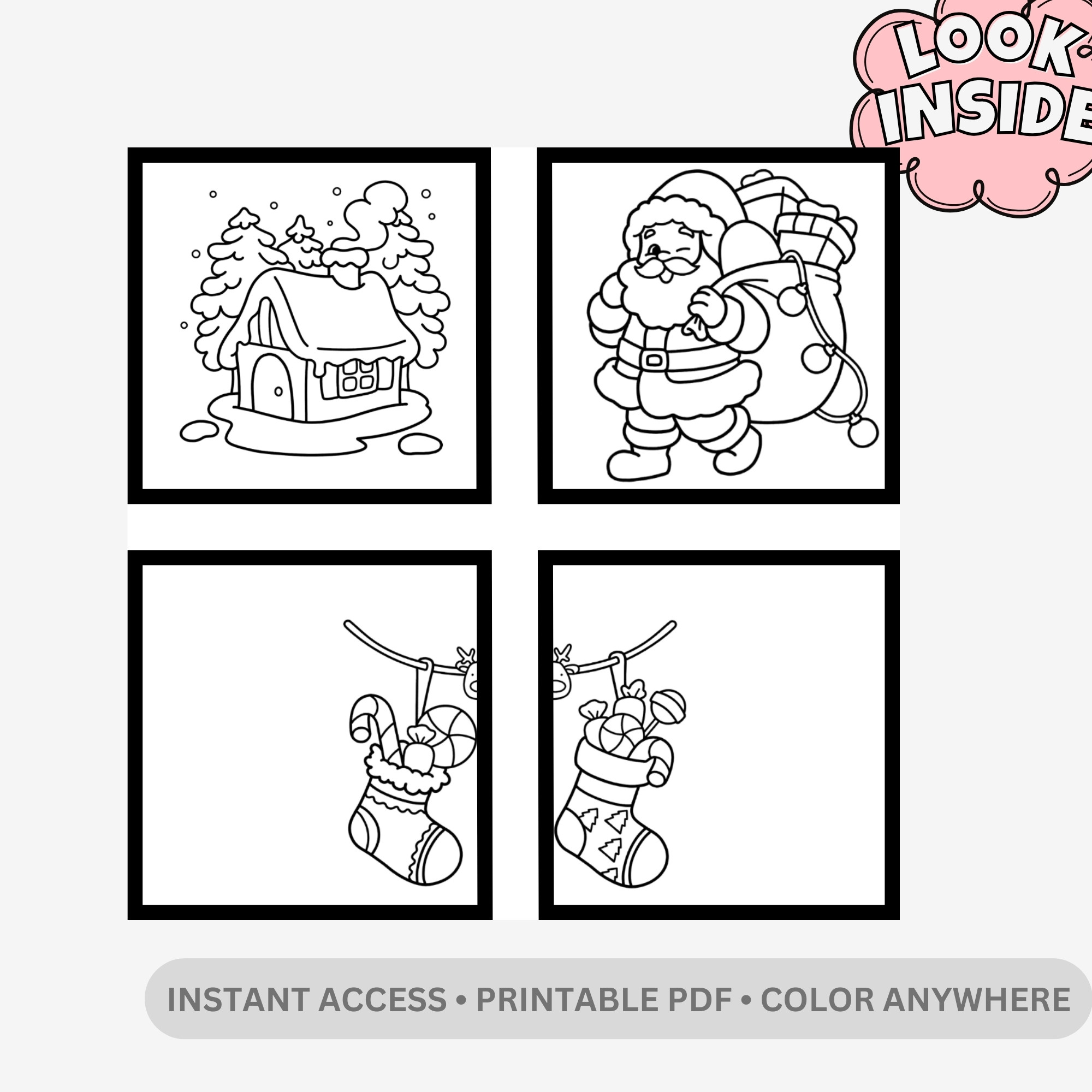 Cozy & Comfy - Artist Wisdom: Inspiring Quotes & Warm Scenes – 51 Pages of Jumbo Bold & Easy Motivational Art - Image 2