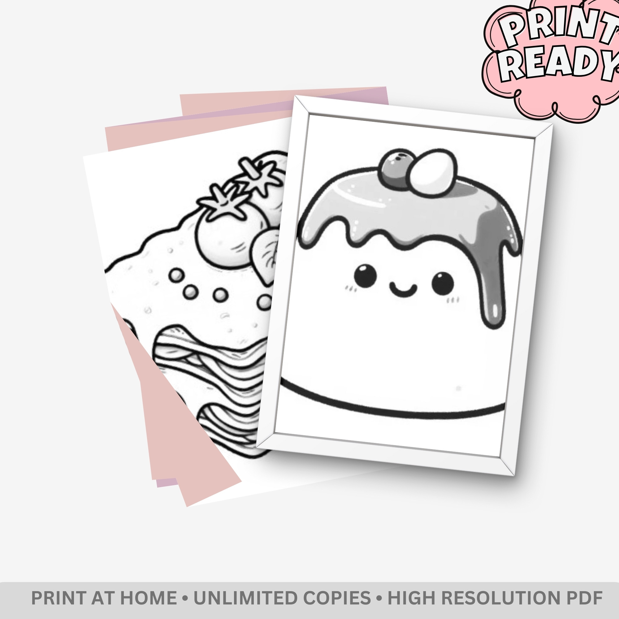 Food & Snacks: Delicious Adventures Coloring Book – Bold & Easy Comfort Food Designs - Image 4