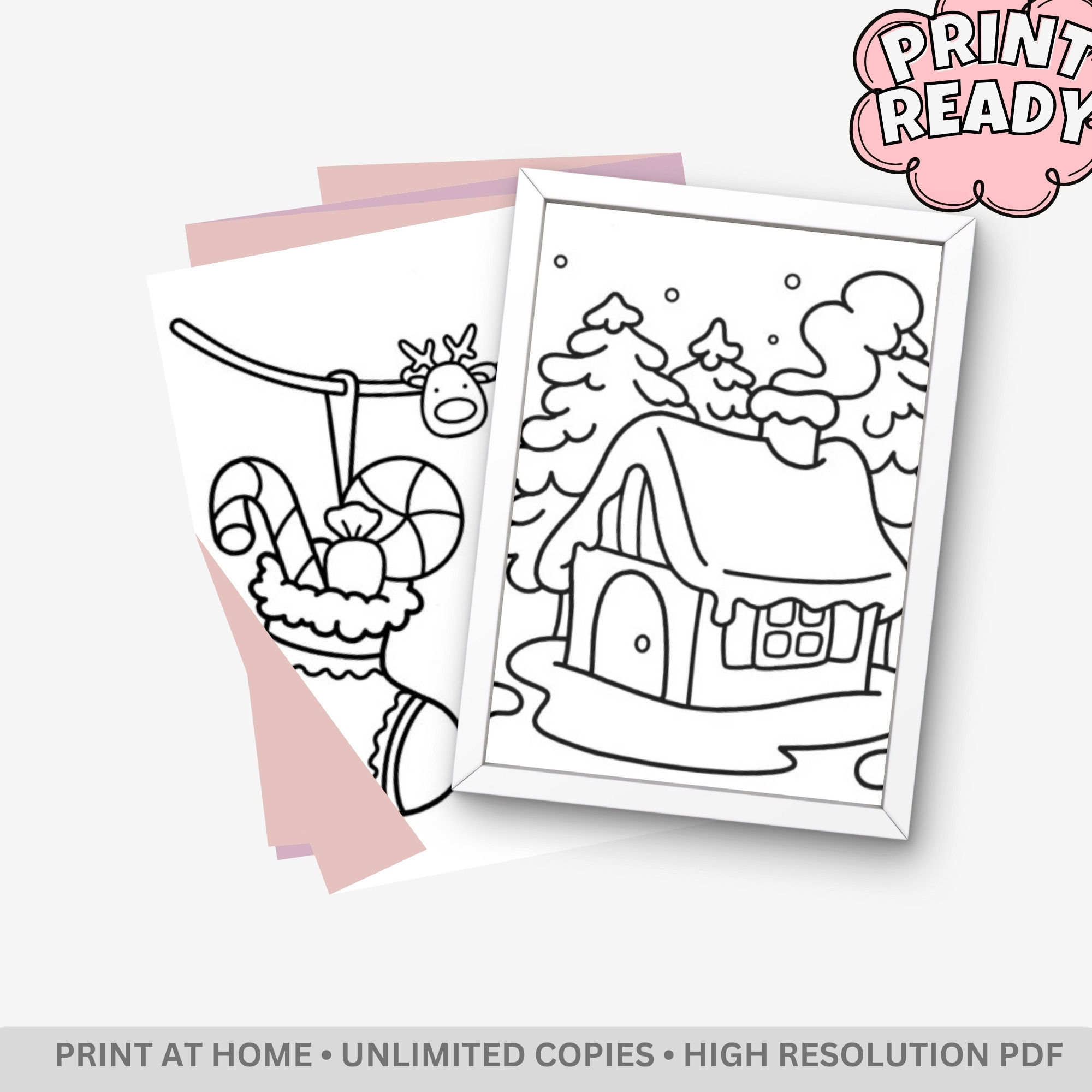 Cozy & Comfy - Artist Wisdom: Inspiring Quotes & Warm Scenes – 51 Pages of Jumbo Bold & Easy Motivational Art - Image 4